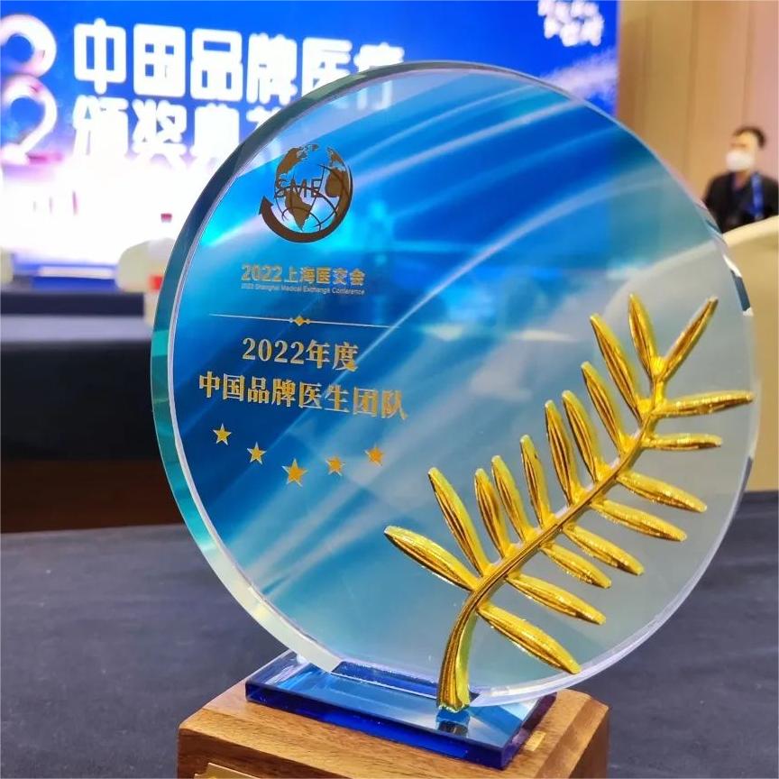 再获殊荣！于刚·儿童眼科团队荣获「2022年度中国品牌医生团队」称号！